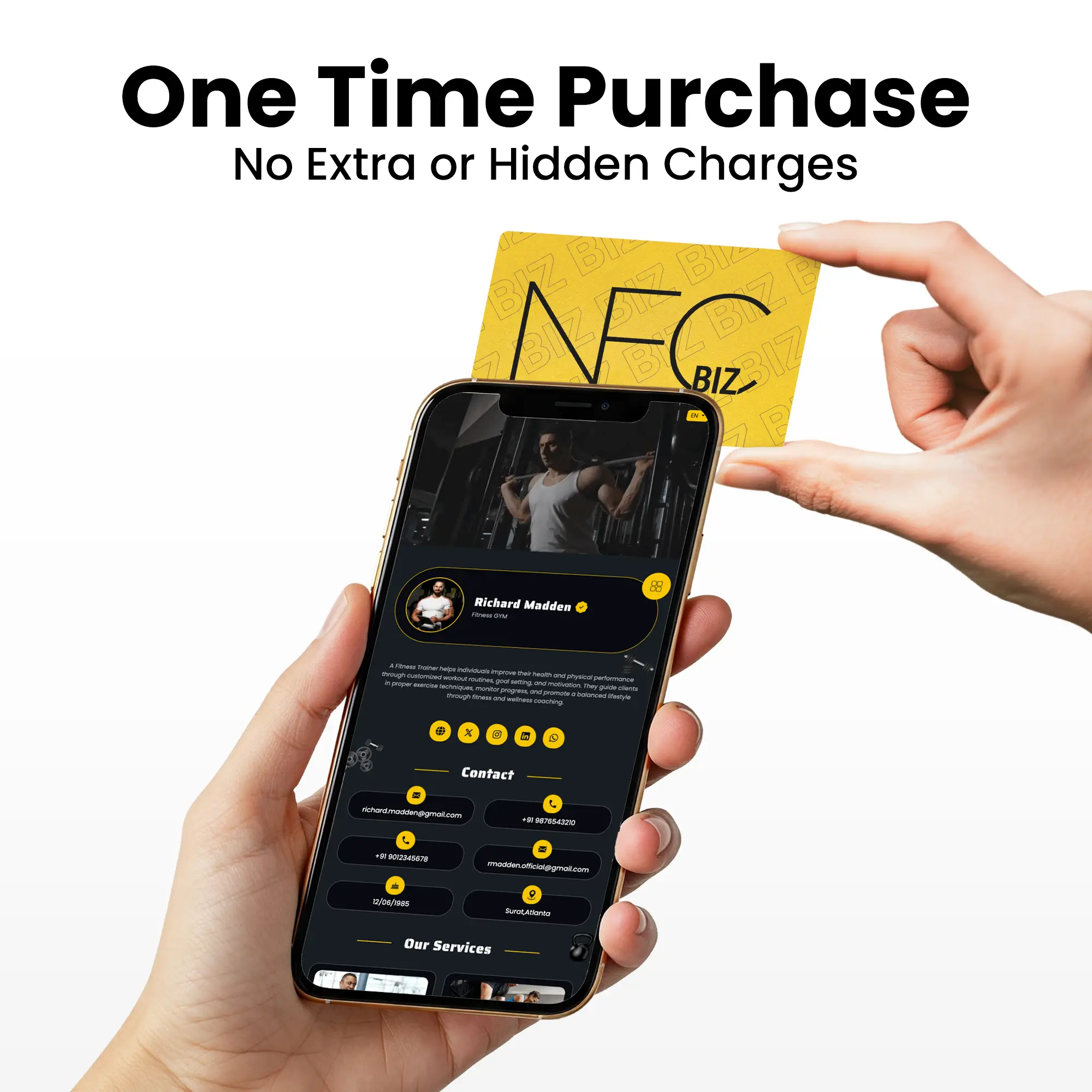 NFC Biz Original Vibe Card - Image 19