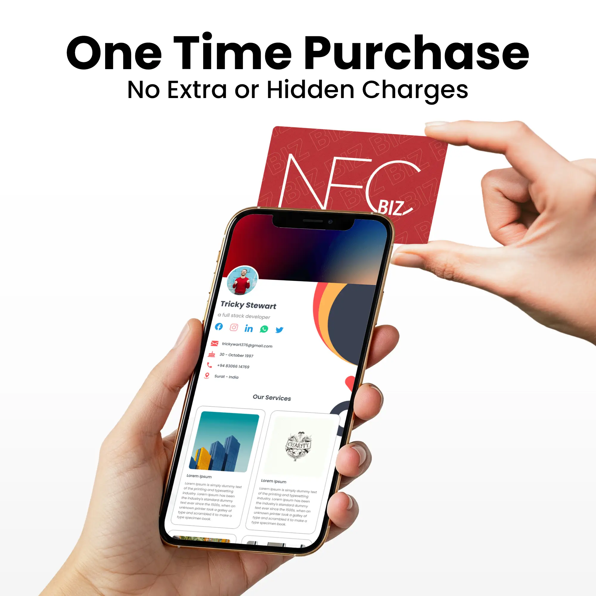 NFC Biz Original Vibe Card - Image 15