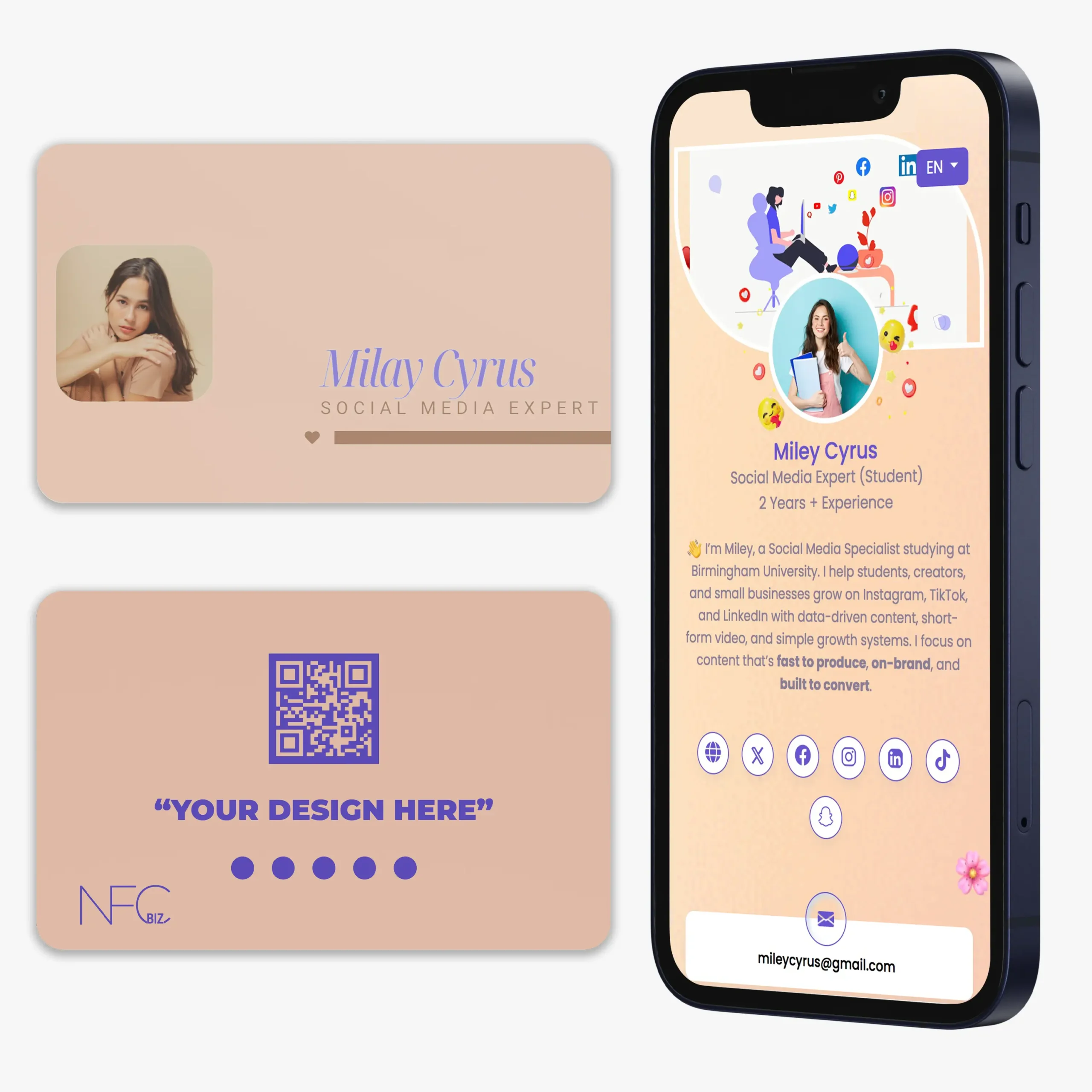NFC Biz Custom Vibe Card - Image 10