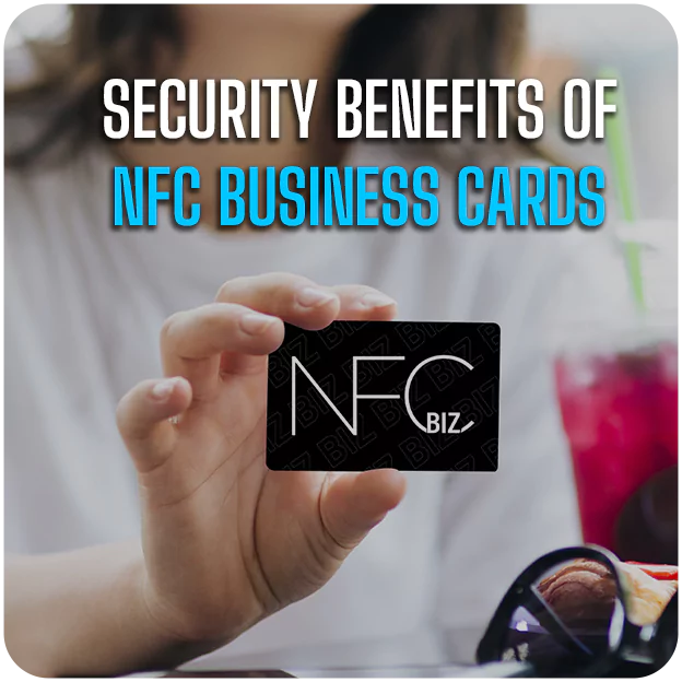 security of nfc business card